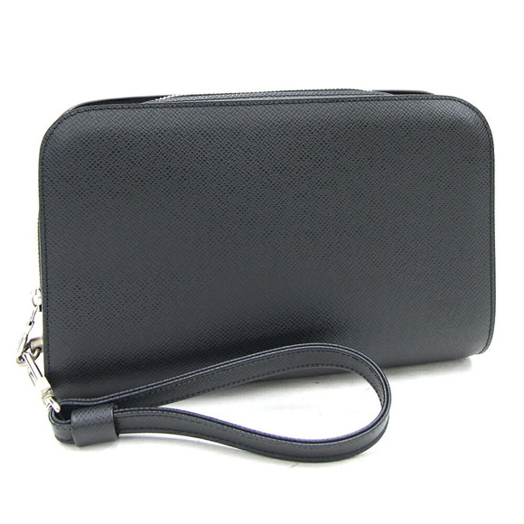 Louis Vuitton bag Taiga Ardoise clutch logo - Picture 1 of 7
